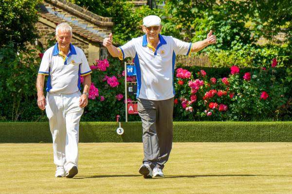 Francis Drake Bowls Club, Hilly Fields, Brockley, SE4 1QE. A joyful finish