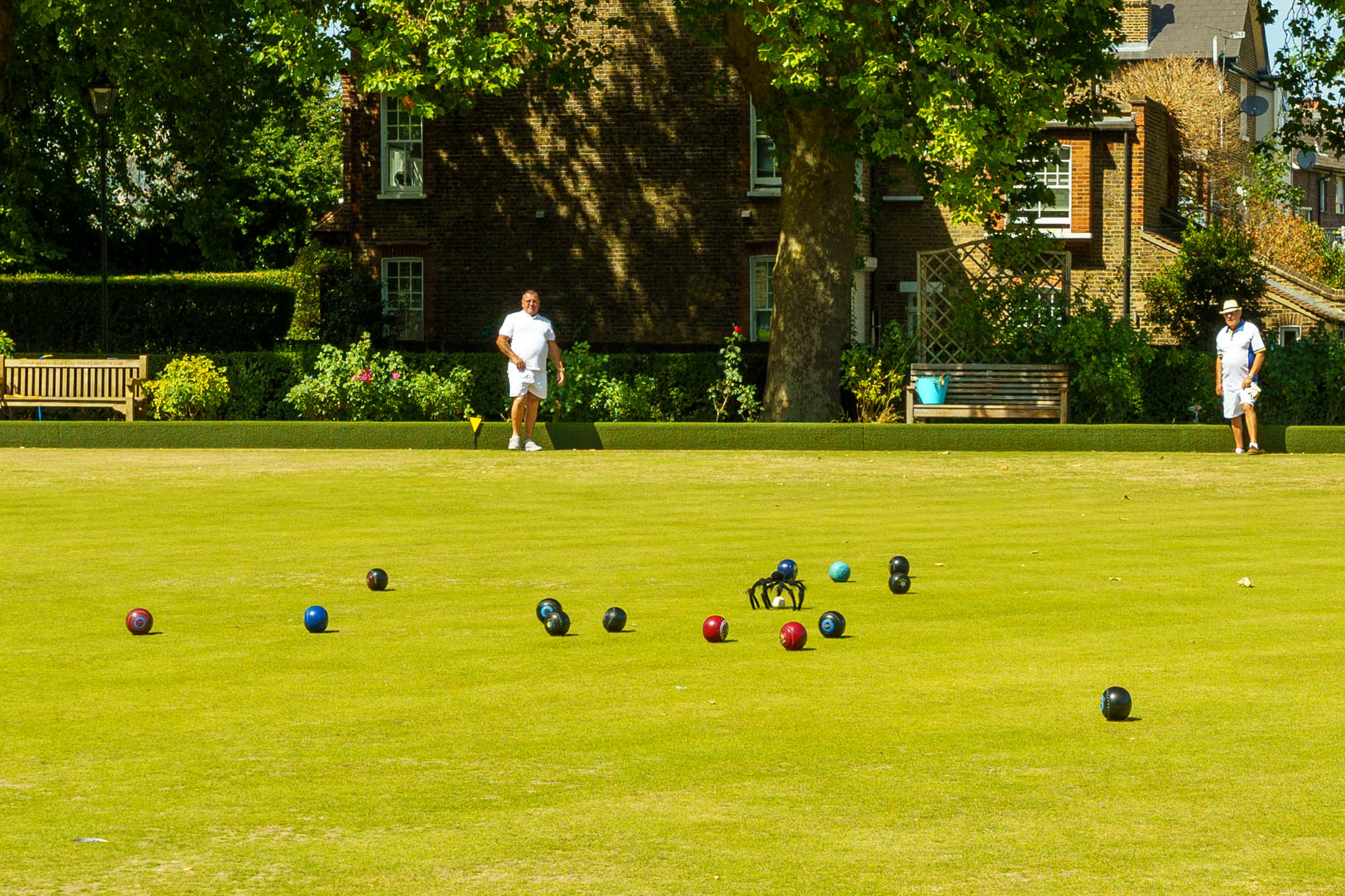 Francis Drake Bowls Club, Hilly Fields, Brockley, SE4 1QE. The Spider 2