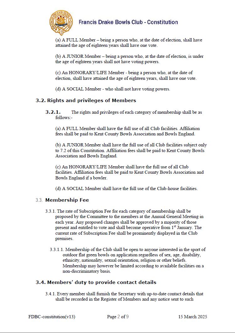 Francis Drake Bowls Club, Hilly Fields, Brockley, SE4 1QE. 