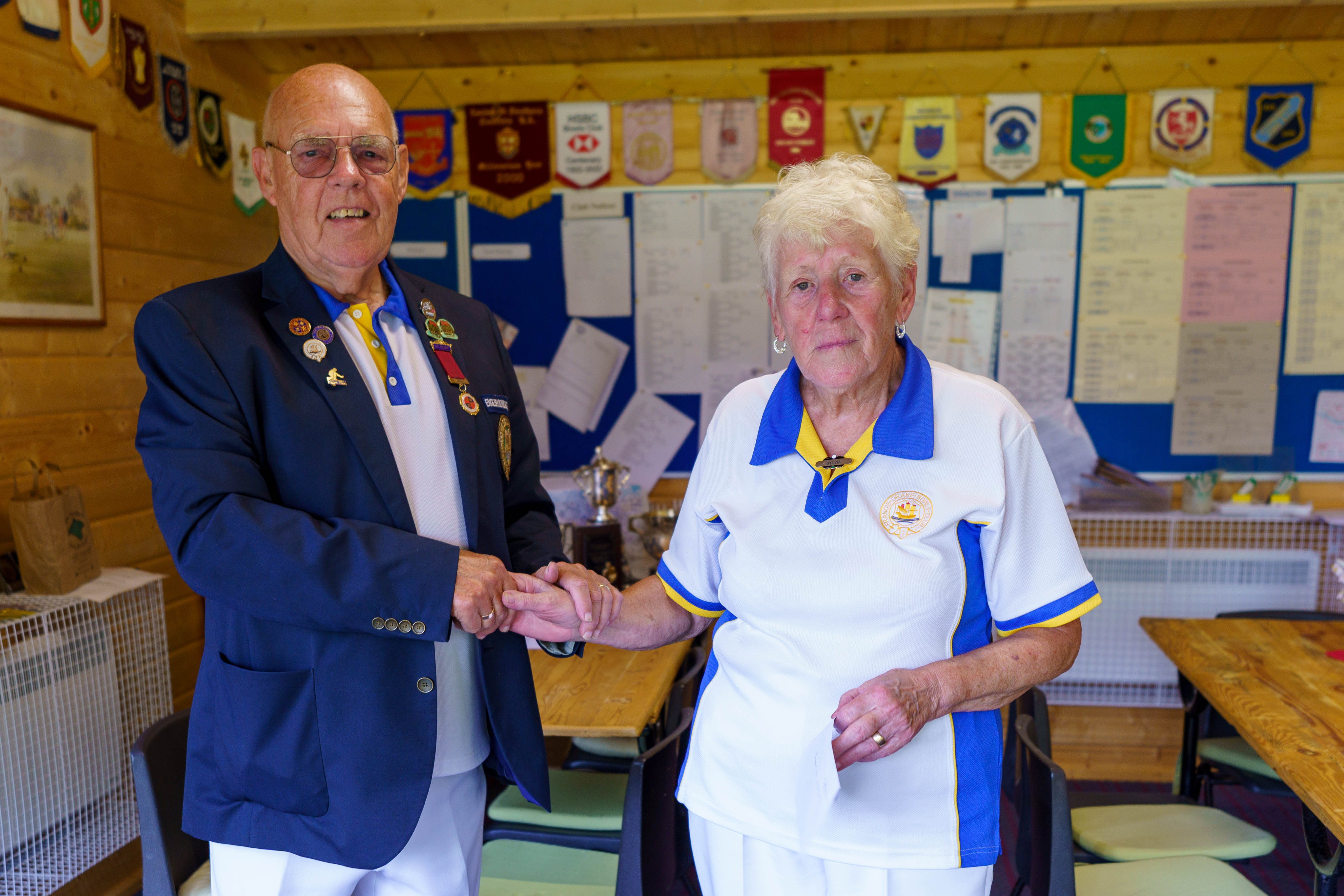 Francis Drake Bowls Club, Hilly Fields, Brockley, SE4 1QE. Presidents Cup,
2nd: Sylvia Lacey