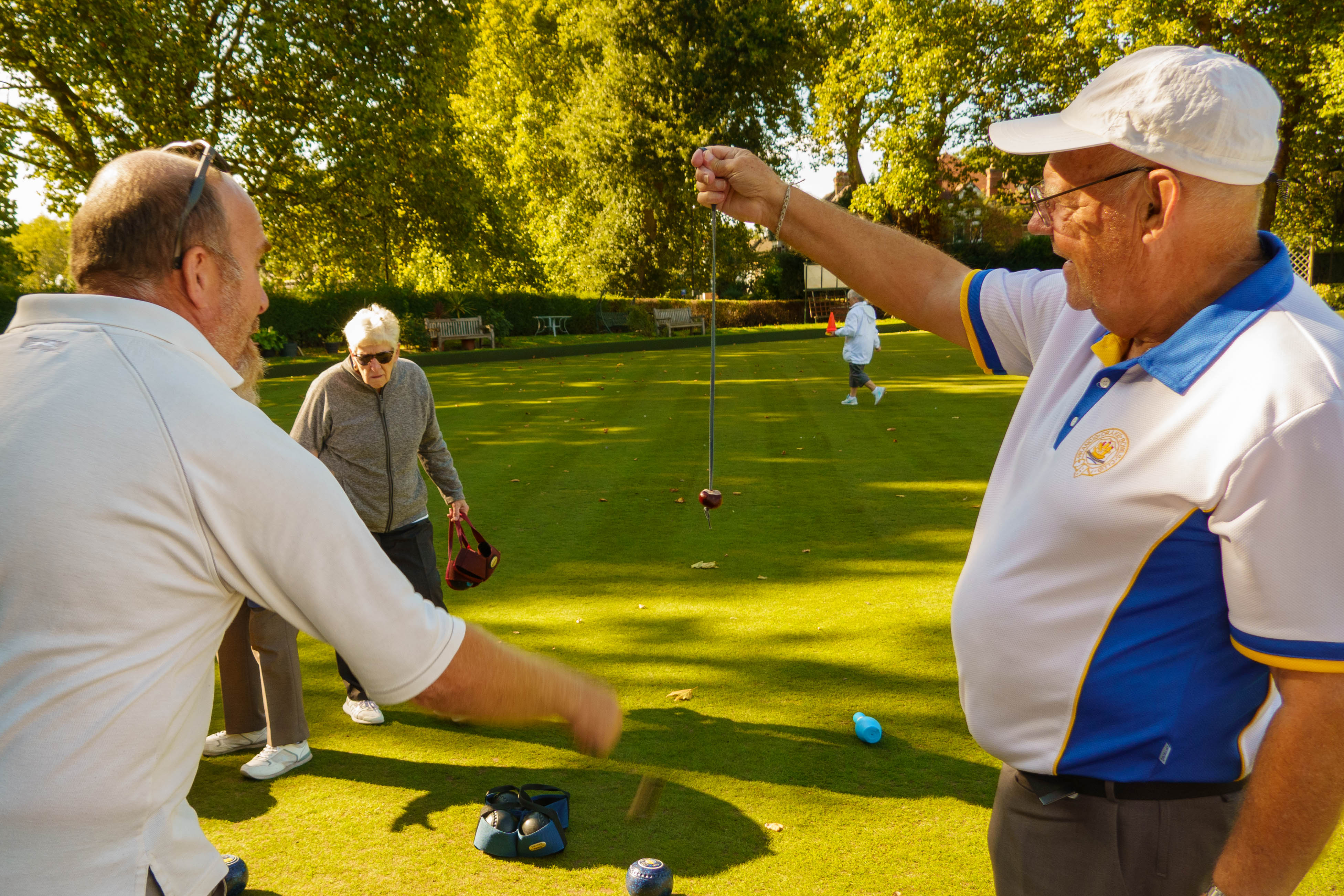 Francis Drake Bowls Club, Hilly Fields, Brockley, SE4 1QE. 2022 Crazy Bowls & Conkers