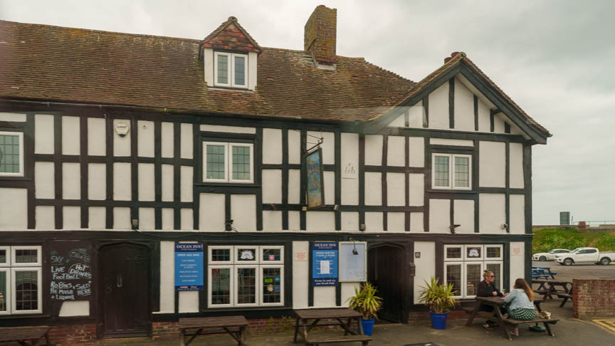 Francis Drake Bowls Club, Hilly Fields, Brockley, SE4 1QE. The Ocean Inn, Dymchurch: lunch