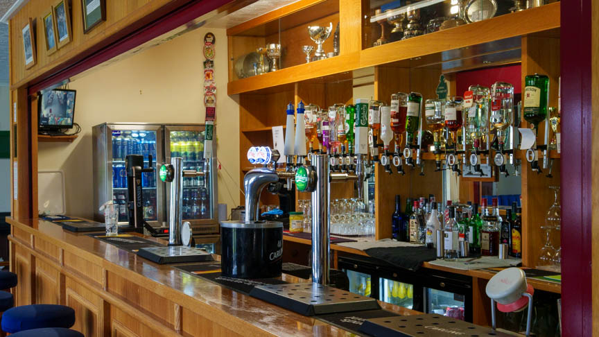 Francis Drake Bowls Club, Hilly Fields, Brockley, SE4 1QE. Will our bar ever be so stocked?