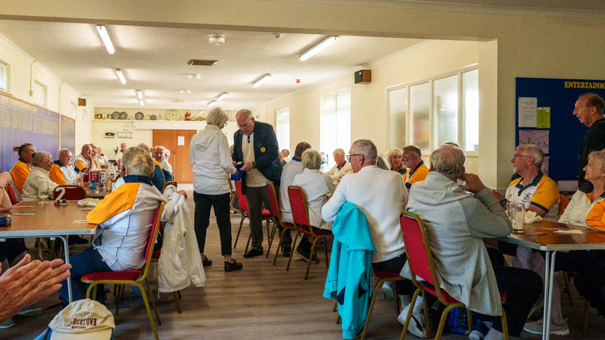 Francis Drake Bowls Club, Hilly Fields, Brockley, SE4 1QE. It's all over for another year