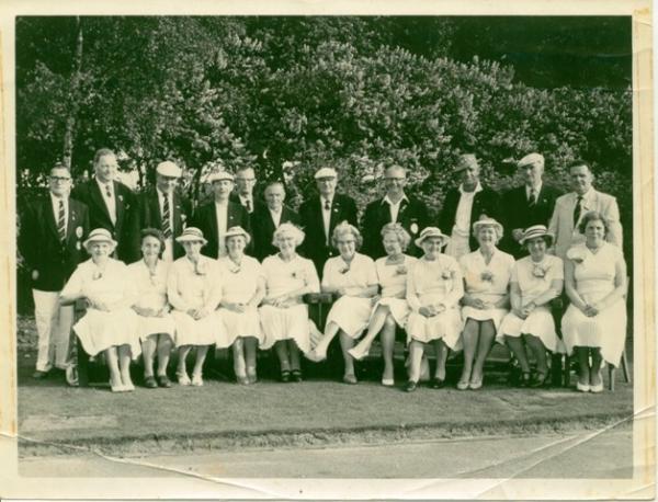 Francis Drake Bowls Club, Hilly Fields, Brockley, SE4 1QE. FDBC 1965